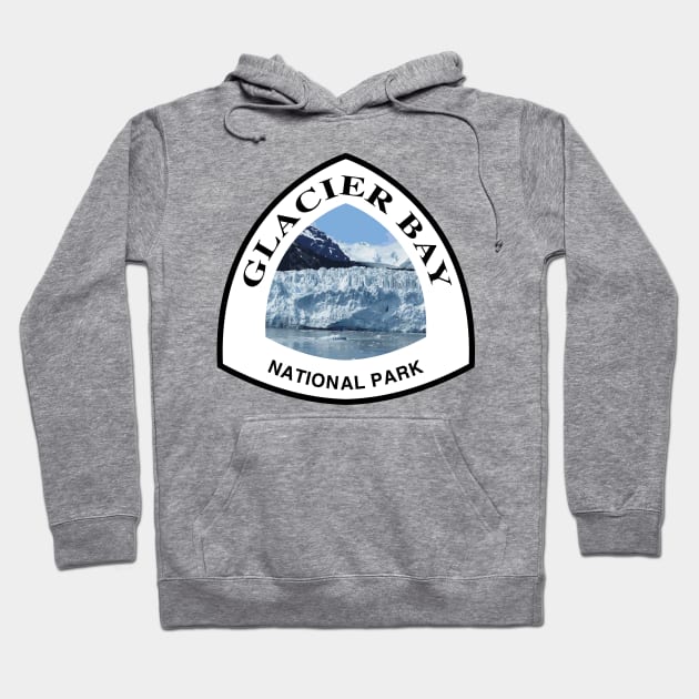 Glacier Bay National Park & National Preserve shield Hoodie by nylebuss